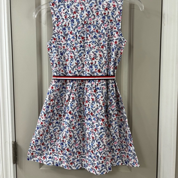 Tommy Hilfiger Girls Floral Button-Down Kids Dress - Picture 3 of 4